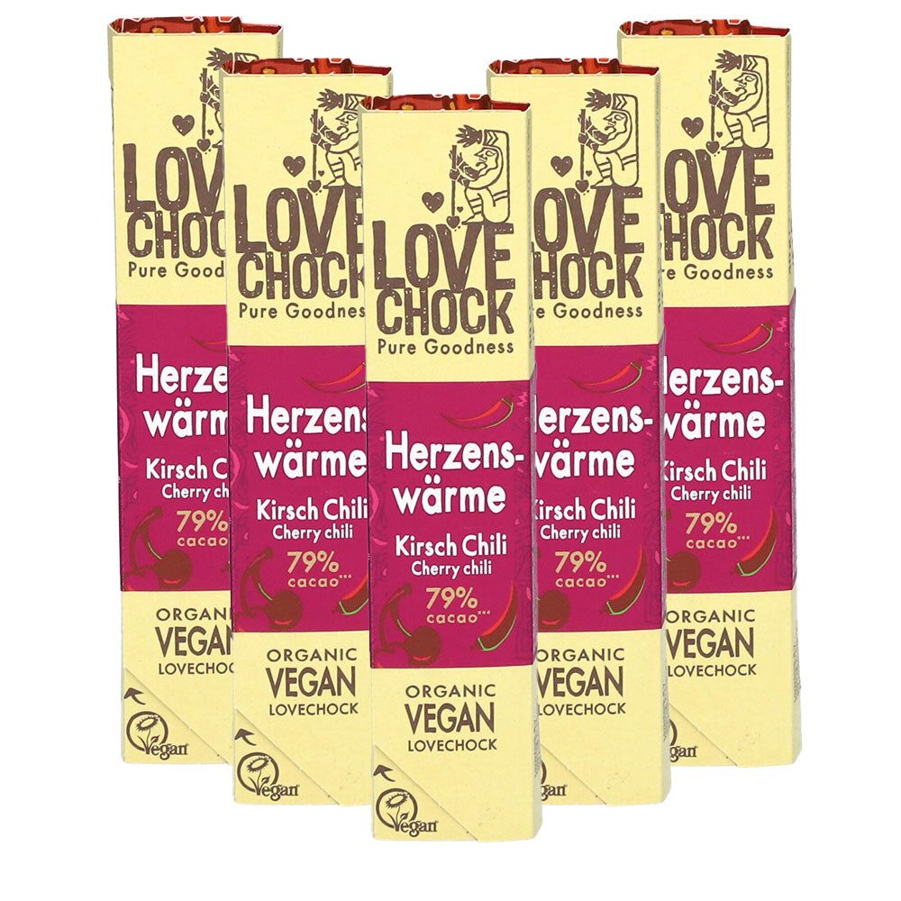 Lovechock Herzenswärme x5 5x40 g Schokolade