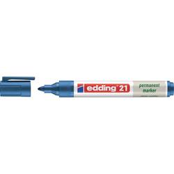 Edding edding 21 permanent marker EcoLine 4-21003 Permanentmarker Blau wasserfest: Ja