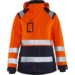 Blakläder® Damen High Vis Shell Jacke 4904 1987 - orange/marineblau - S