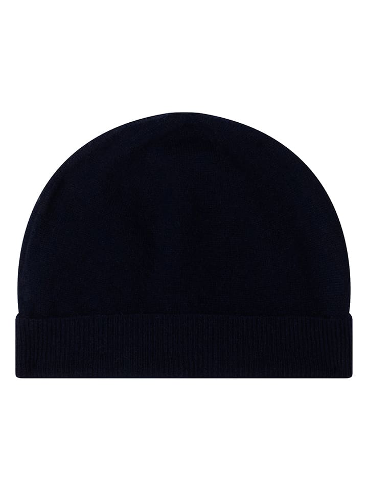 AUTHENTIC CASHMERE Kaschmir-Mütze "Manti" in Schwarz - onesize