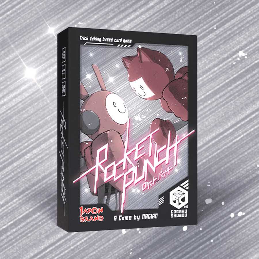 Rocket Punch - Fast-Paced Robot Combat Card Game for 3-5 Players, Ages 10+, by CoolMiniOrNot Inc