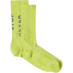 North Face, Unisex, Sportsocken, Never Stop Trail Run Crew (35 - 37), Grün, Grau
