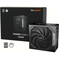 POWER ZONE 2 1200W, PC-Netzteil schwarz, 1x 12 Pin High Power GPU, 3x PCIe, 1200 Watt