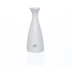Porzellan Vase rund Triangle weiß Höhe 14 cm Sandra Rich