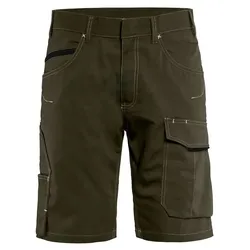 Service-Shorts "1499" - C52 - oliv/schwarz