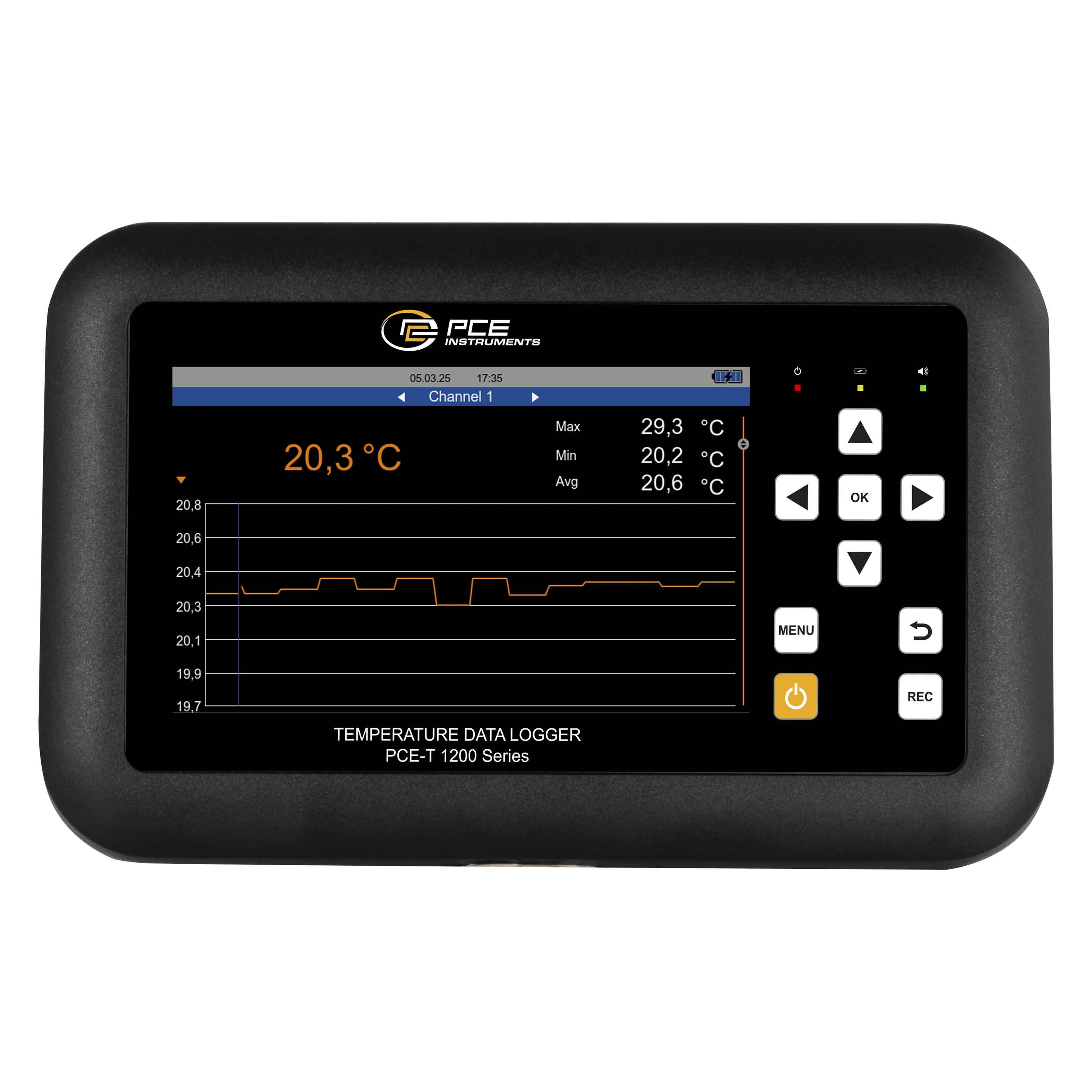 PCE Instruments PCE-T 1220 PCE-T 1220 Temperatur-Datenlogger Messgrösse Temperat (PCE-T 1220)