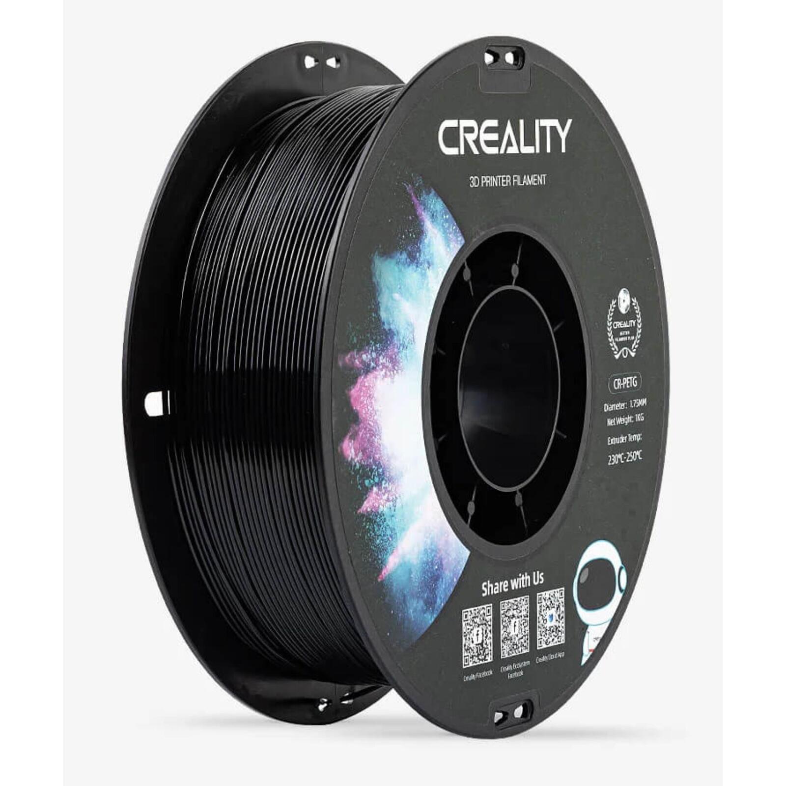 Creality Filament CR-PETG Schwarz, 1kg 3301030035