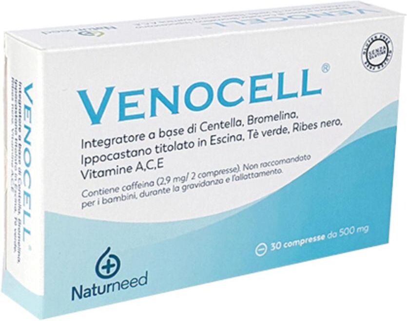 NATURNEED Srl VENOCELL INTEGRAT 30CPR 500MG