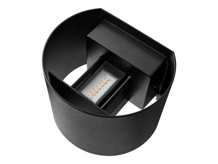 Milda Außenwandleuchte Black - Nordlux - Modern - Aluminium - Bündig
