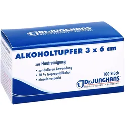 Alkoholtupfer 3x6 cm steril Dr. Junghans