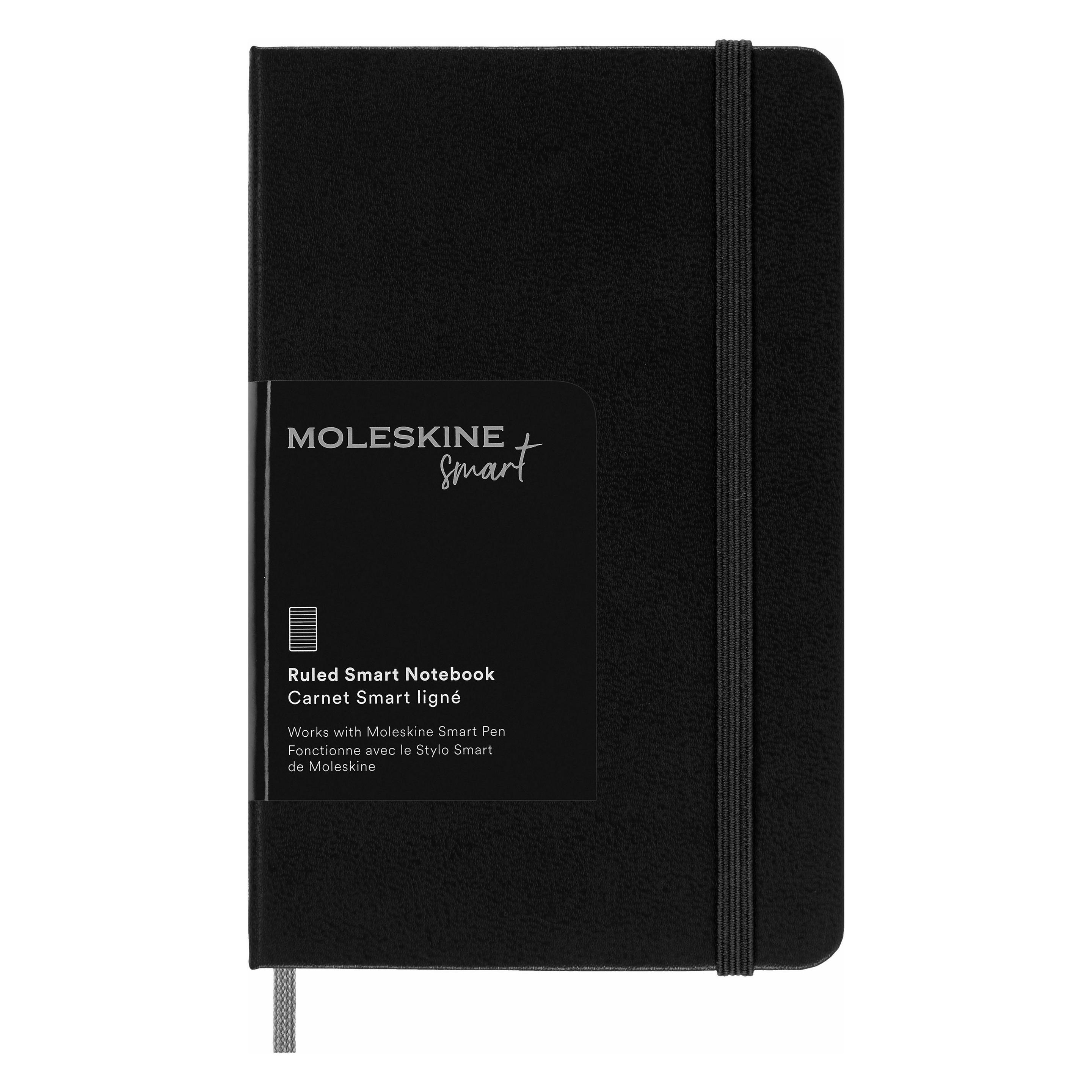 Moleskine Smart NB liniert PK HC Swrz (14 x 9 cm, Liniert, Harter Einband) (In Catalogue NOOS)