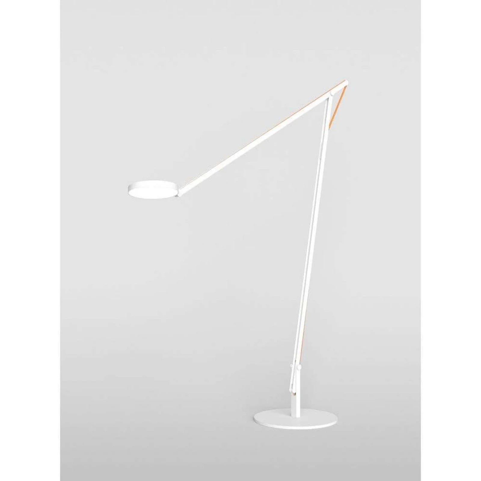 Rotaliana String XL Vloerlamp - Matt White/Orange - Aluminium