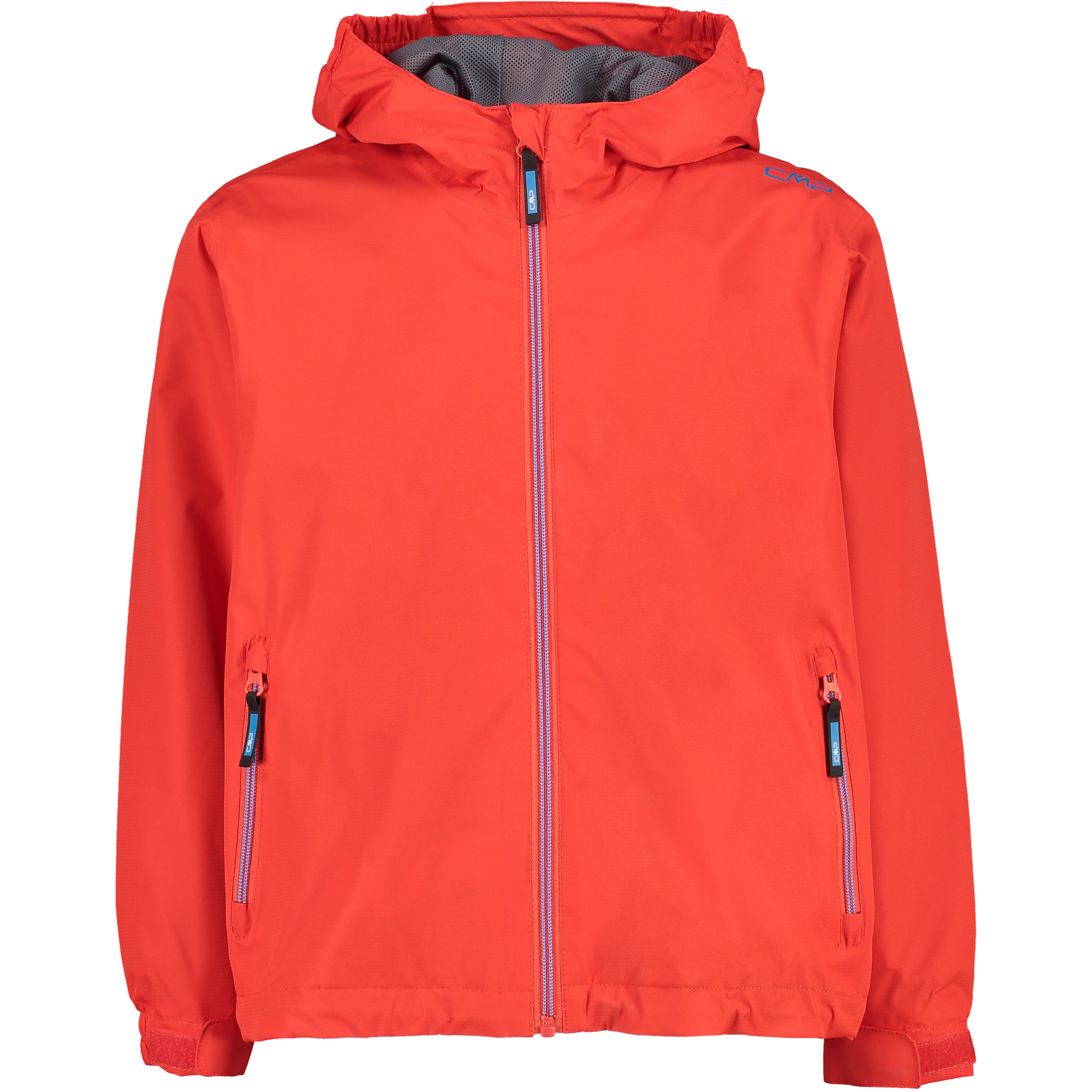 CMP Boys Rain Kinder Regenjacke rot Größe 140 Trekking Klein verpackbar Wasserabweisend