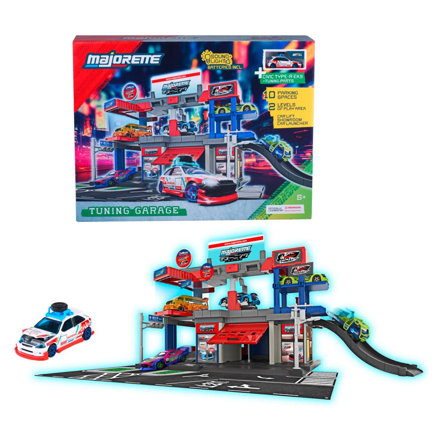 Majorette JDM Legends Tuning Garage + 1 Vehicle (214108000)