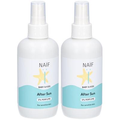 Naif Baby & Kids Verkoelende Aftersun Spray Zonder Parfum 175ml x2 2x175 ml Creme
