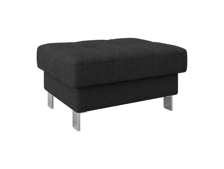 Mid.you Hocker, Graphit, Metall, rechteckig, 90x44x73 cm, Made in EU, Wohnzimmer, Hocker, Sitzhocker