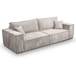 SOFA Isaac 4 Sitzplätze Gebrochenes Weiß
