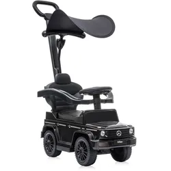 Lorelli Kinder Rutschauto Mercedes Benz G350D, Sonnendach, Schiebestange, Musik schwarz