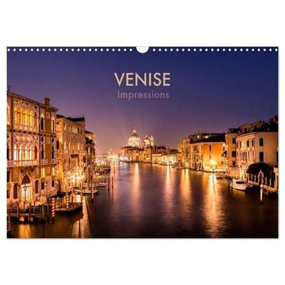 Venise Impressions (Calendrier mural 2027 DIN A3 vertical), CALVENDO calendrier mensuel