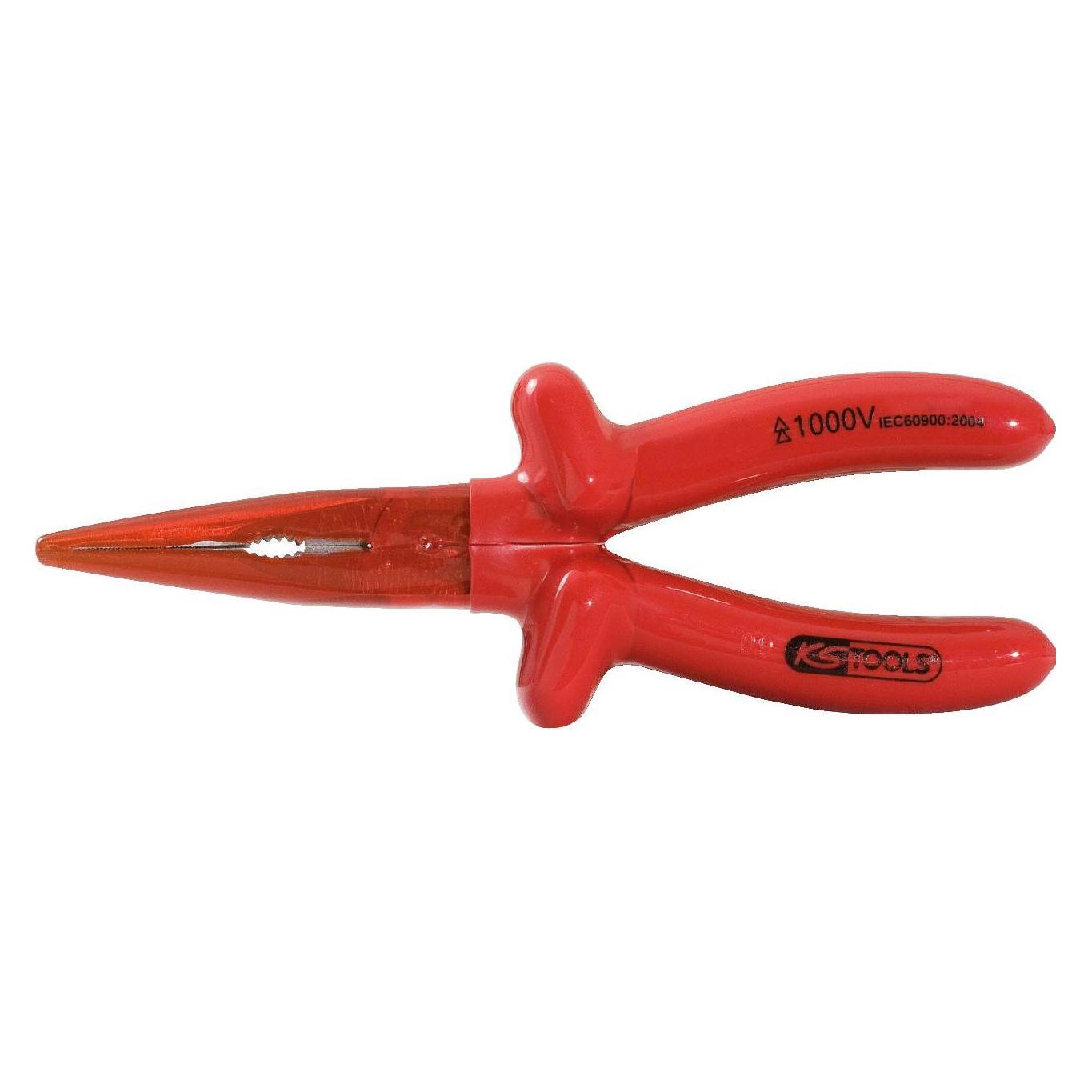 KS Tools CLASSIC 1000V Flachrundzange, 160mm (160 mm) (117.1717)