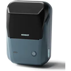 Niimbot B1 (203 dpi), Etikettendrucker, Blau, Schwarz, Grau