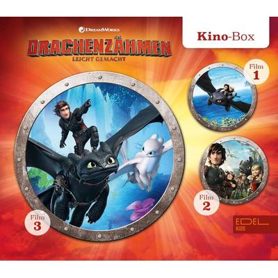 Drachenzähmen leicht gemacht 1-3-Kino-Box - , CD, 4029759137504