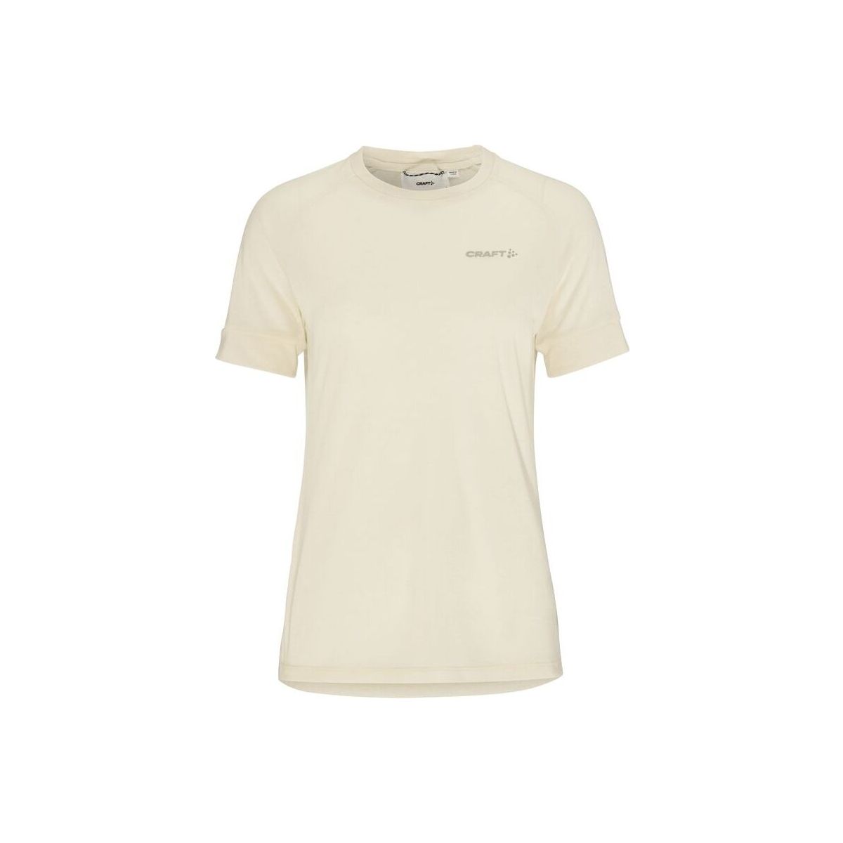 Craft Wool Short Sleeve Tee Women tofu melange (105M) XS 1913722-105M-3