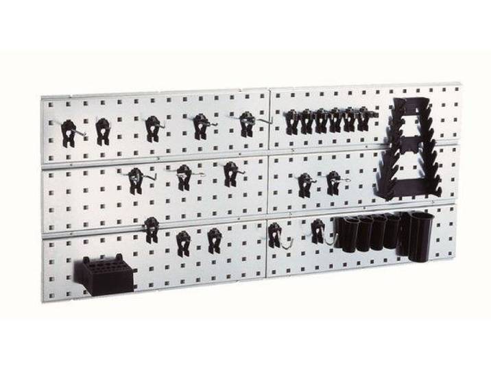 Raaco 109642 - Geperforeerde gereedschapsborden - 2 stuks Super Clips - 52x44 cm