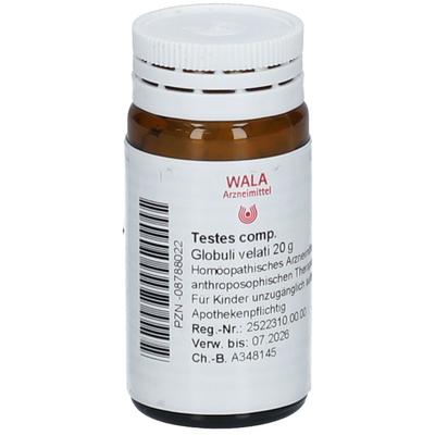 Testes COMP.Globuli 20 g Globuli