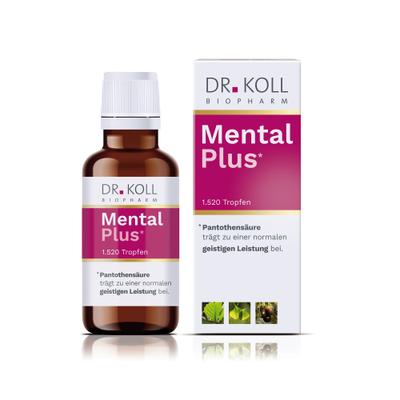 Mental Plus Dr.Koll Gemmo Kompl.Pantothensäure Tr 50 ml Tropfen