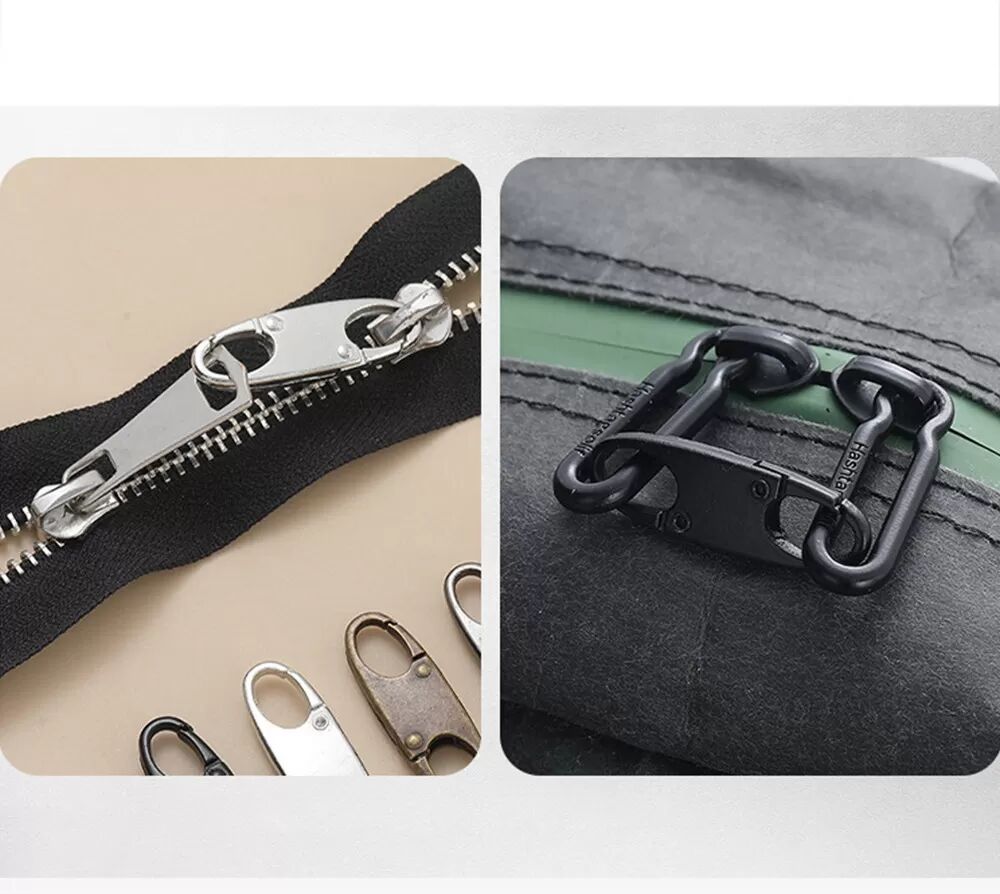 INF Vielseitige Reißverschluss-Anhänger - 5er-Pack