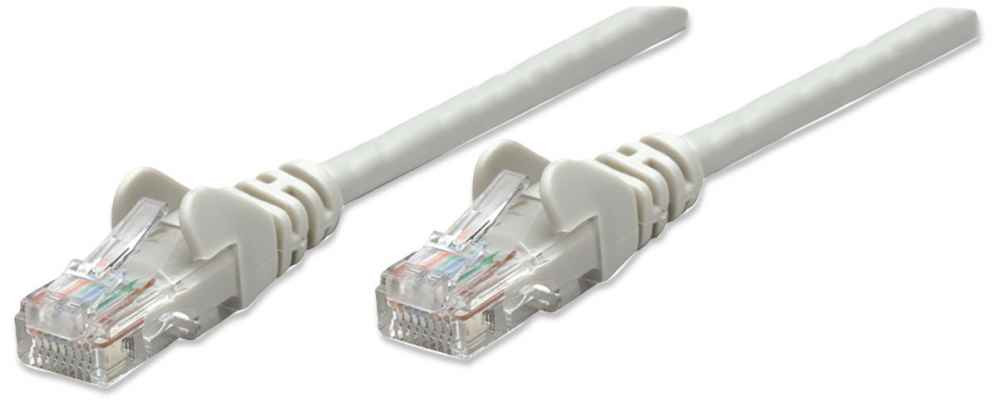 Intellinet Patchkabel RJ45 U/UTP Cat5e, 7,5 meter, grijs