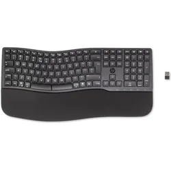 HP 680 Comfort Dual-Mode-Tastatur (Eng. Int., Kabellos), Tastatur, Schwarz