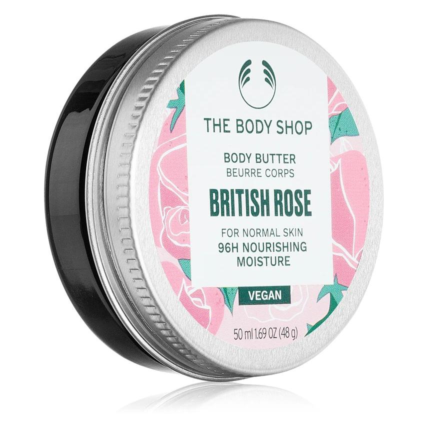 The Body Shop British Rose Body Butter (Body Butter, Körpercreme, 50 ml) (54319)