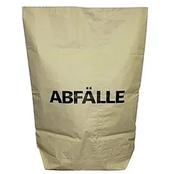 Soennecken Müllsack 70l 70g 2lagig Papier natronbraun 25 St./Pack., Abfallsack, Braun