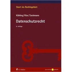 Datenschutzrecht, Fachbücher von Florian Sackmann, Jürgen Kühling, Manuel Klar