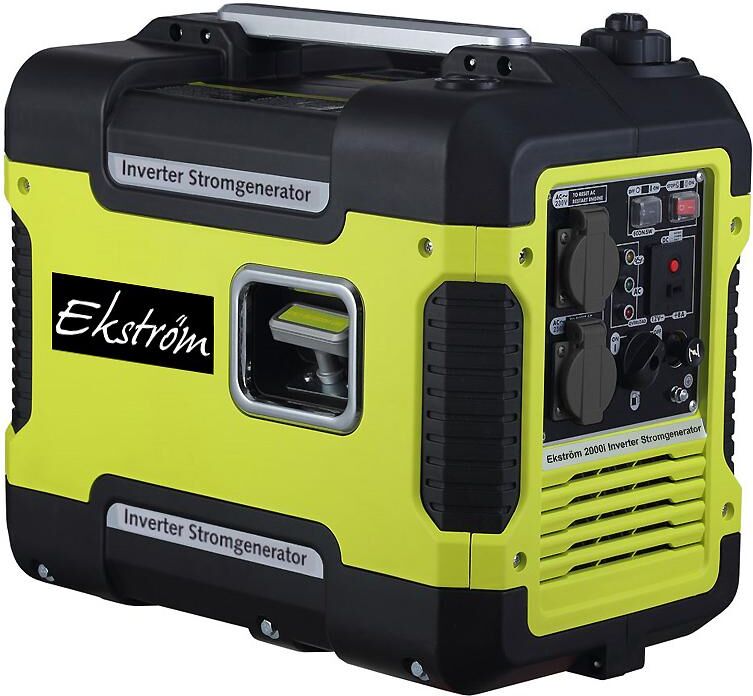 Stromerzeuger "Ekström 2000i Inverter Stromgenerator", gelb, Stromerzeuger, Stromerzeuger gelb Einheitsgröße