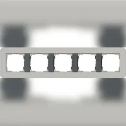 Gira Abdeckrahmen 5fach 0215422