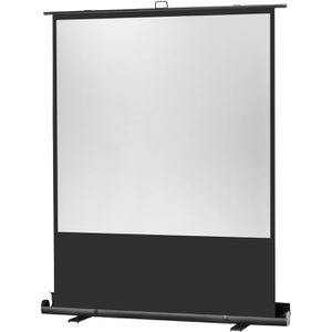 Celexon Beamer-Leinwand Ultramobil Plus Professional, 64 Zoll, 114 x 114 cm, Format 1:1, Bodenleinwand