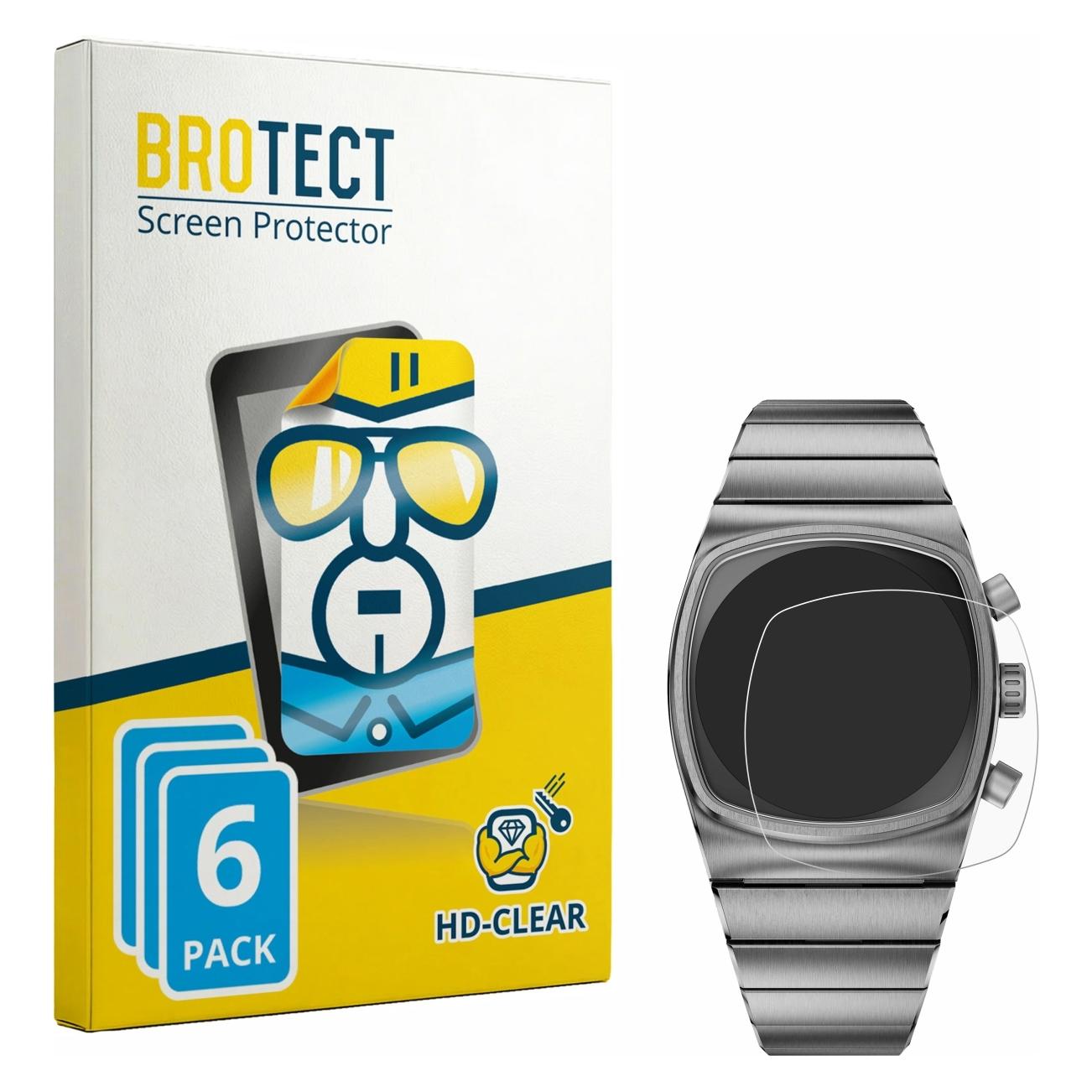 Brotect Schutzfolie für Brew Watch Metric Displayschutz Displayschutzfolie Folie Klar Transparent (4264517)