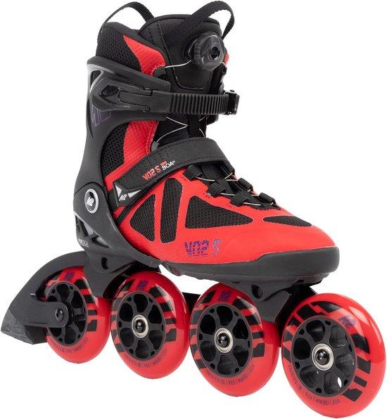 Inline-Skates, Herren/Damen, BOA-Verschluss, Geschwindigkeit: 100 mm Räder, bequemer Sitz