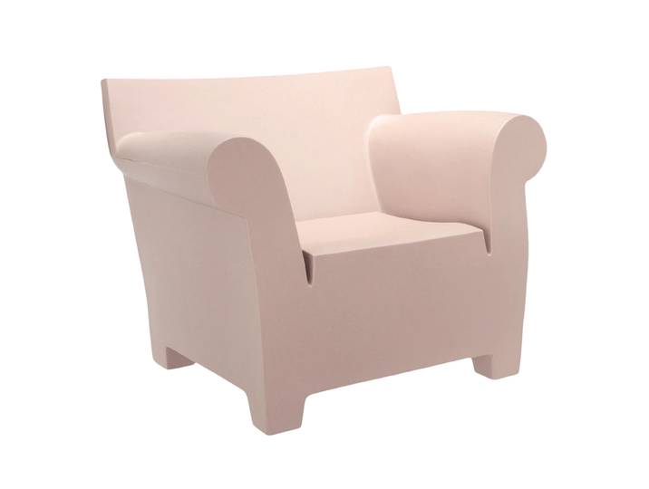 KARTELL fauteuil BUBBLE CLUB (Poudre - Polyéthylène coloré)