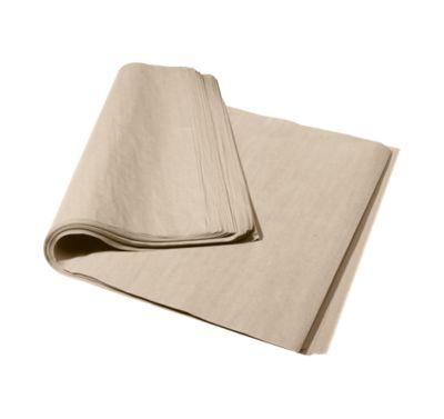 Industrie-Seidenpapier, 50 g/m², ca. 270 Bögen mit 1000 x mm, Recycling-Material, hellbraun