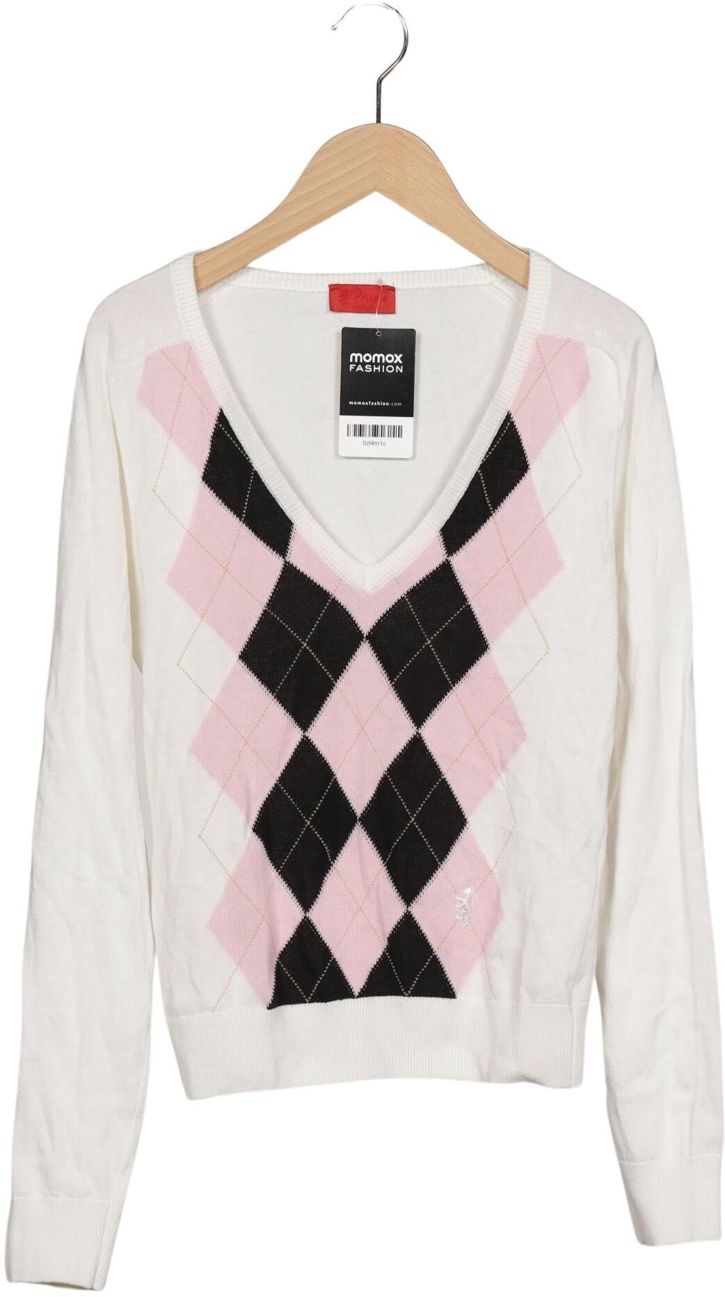 Pringle of Scotland Damen Pullover, Mehrfarbig, Gr. S, Baumwolle - Second Hand