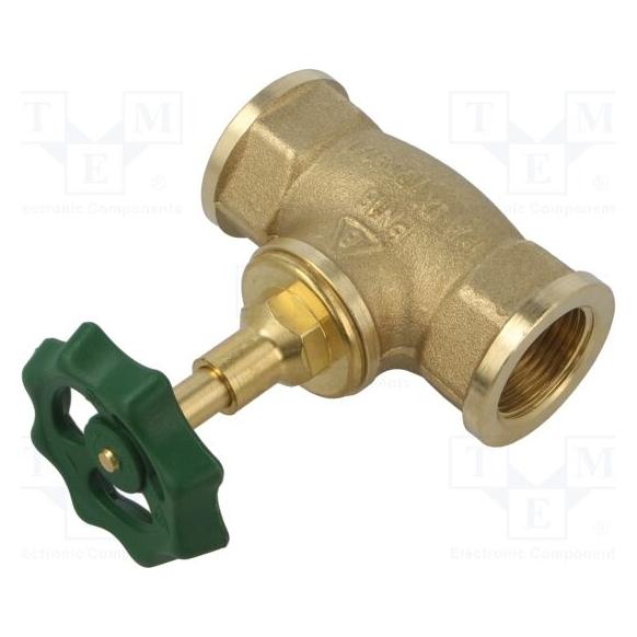 Gebo Einfaches Absperr-Kegelventil PN16 DN20 3/4 (S) (BV130020)