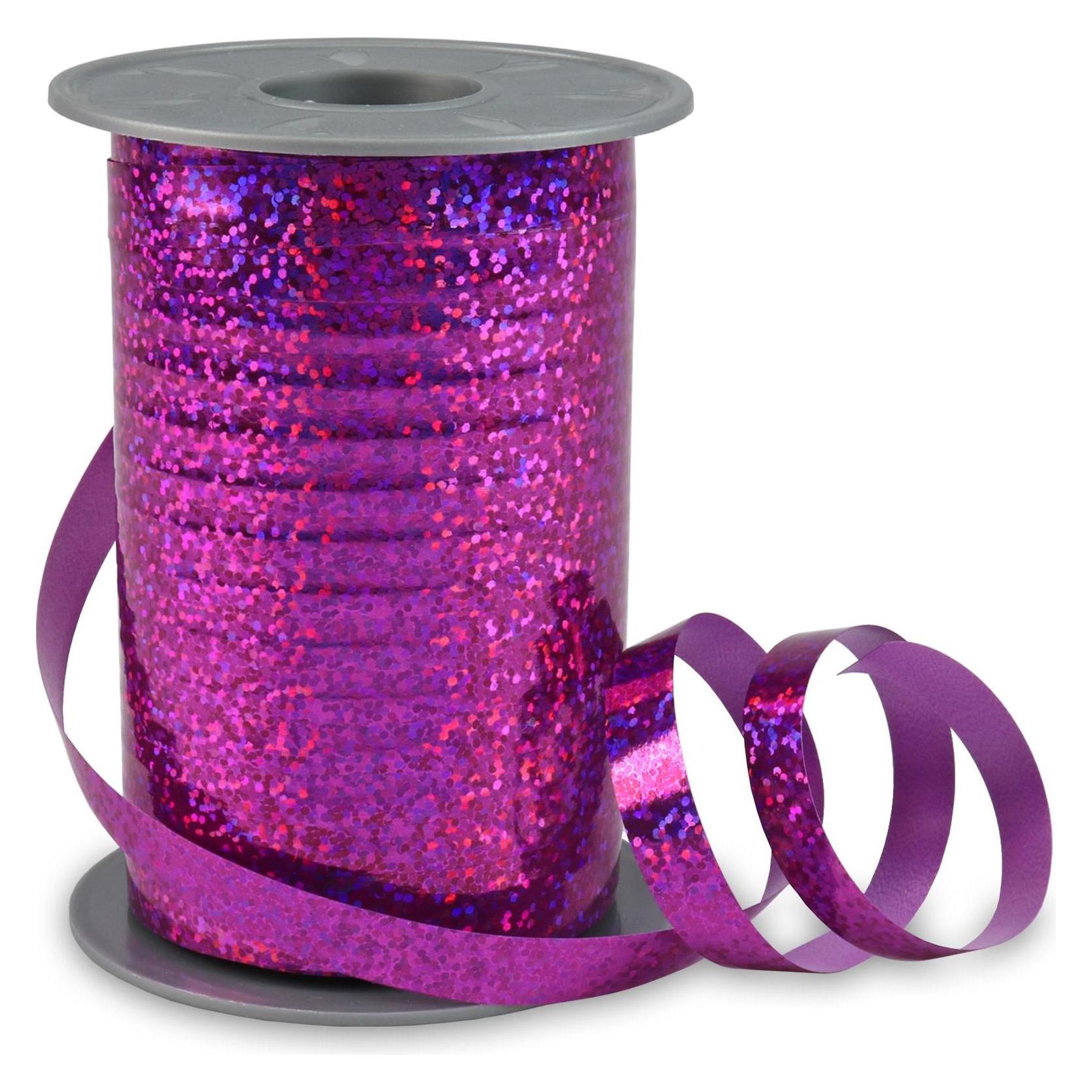 Pattberg Geschenkband Holly 1 cm x 200 m, Pink (197 9 606)