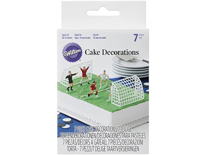 Wilton Cake Decorating Football/Soccer Taartdecoratie, Set/7