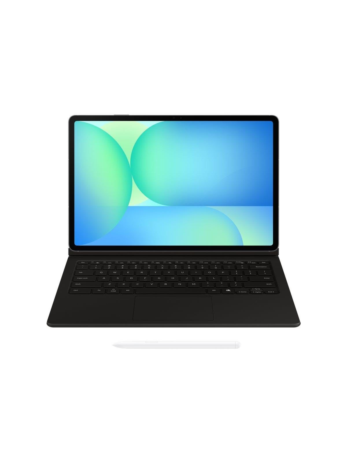 Samsung EF-DX625 - keyboard and folio case (book cover) - AI key - with touchpad - black Input Device - Tastatur & Folio-Set - Schwarz