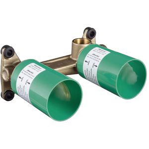 hansgrohe Unterputz-Grundkörper 2-Loch, 13622180, für Waschtischarmatur, 1 Verbraucher