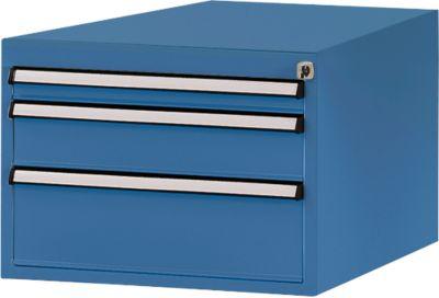 Manuflex Schubladen-Unterbau, für T 1000 mm, brillantblau